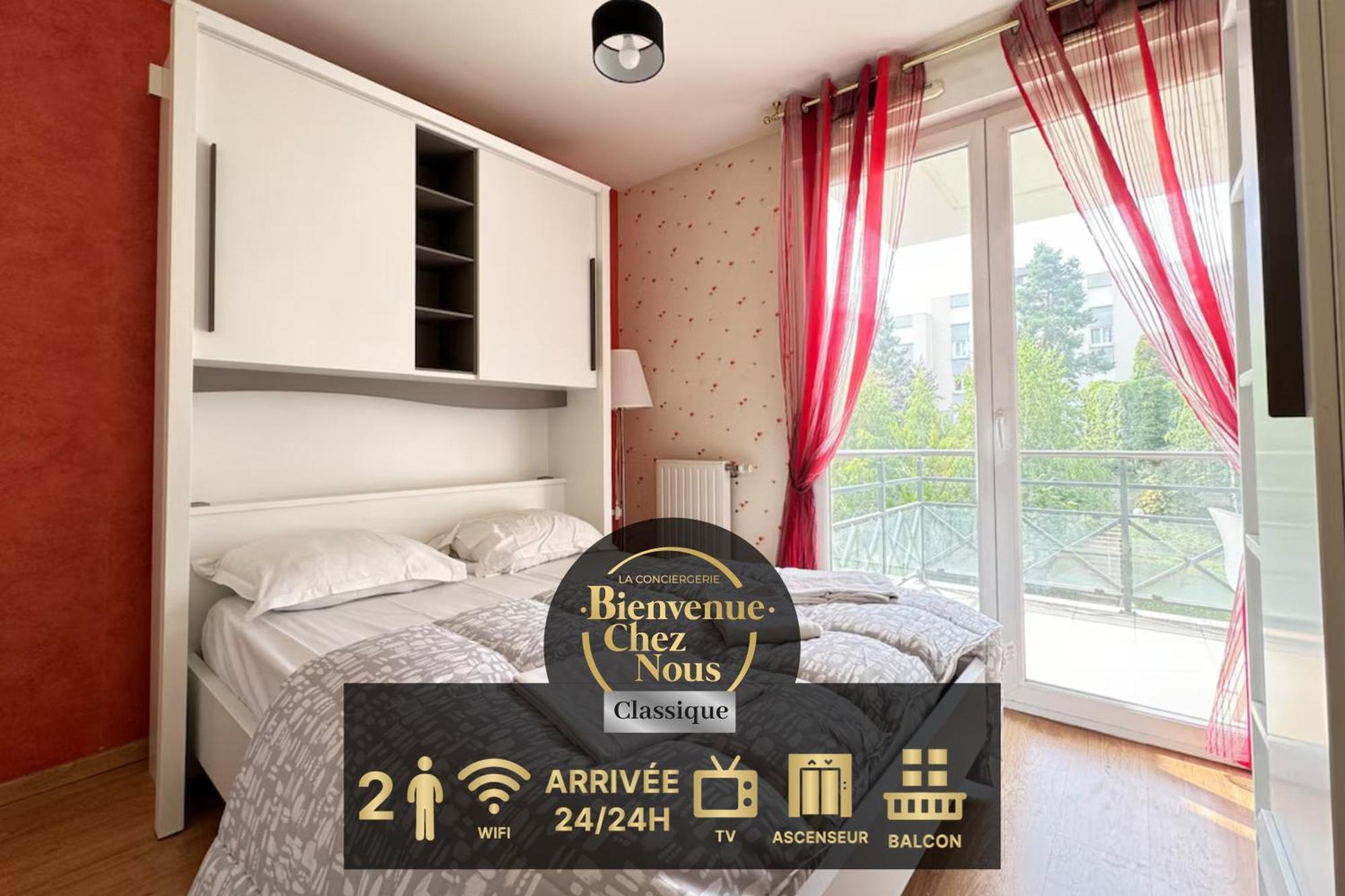 Bel Appartement Spacieux 2 Pers Avec Balcon - Thermale 3 Chamalières Екстериор снимка
